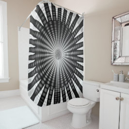 Sprial Madness Douchegordijn