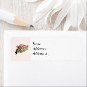 Sprig of Hydrangea Wedding Products Etiket (Insitu)