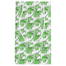 Sprig van peterselie waterverf kunst klein cadeauzakje