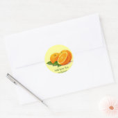 Sprig van Sinaasappels Stickers (in vele vormen) (Envelop)