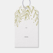 Sprigs Botanical Cadeaulabel (Voorkant)