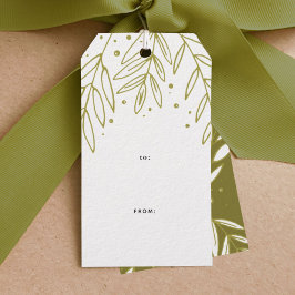 Sprigs Botanical Cadeaulabel