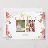 Spring 2 Foto Wenskaart Feestdagenkaart (Voorkant)