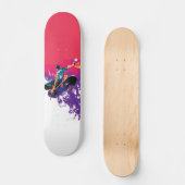 Spring 4 Kleur Skateboard (Voorkant)