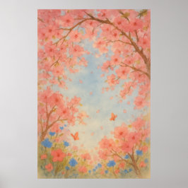 Spring 8, Beneath Blossom Skies, seizoensgebonden  Poster