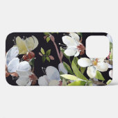 Spring Abrikozentakken: Waterverf naadloos. Case-Mate iPhone Case (Achterkant (horizontaal))