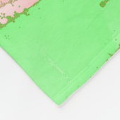 Spring Abstract Stars Gepersonaliseerde Fleece Dek Deken (Hoek)