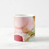 Spring - Abstracte inktkunst van Karen Ruane Koffiemok (Center)