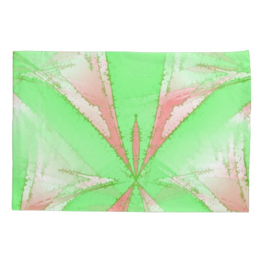 Spring Abstracte Kunst Sterren Kussensloop (Achterkant)