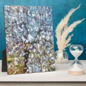 Spring Almond Blossom Pointillism Artwork Fotoplaat (Zijkant)