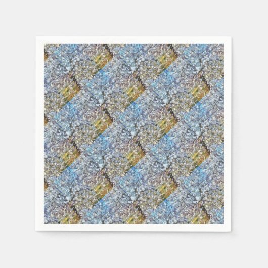 Spring Almond Blossom Pointillism Artwork Servetten (Voorkant)