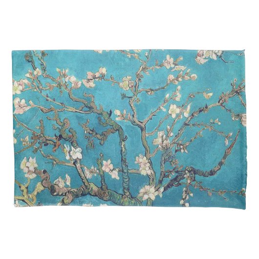 Spring Almond Tree Blossoms Vincent van Gogh Kussensloop (Voorkant-Links)