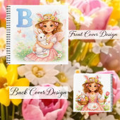 Spring Alphabet Letter B Notebook for Kids Notitieboek