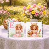 Spring Alphabet Letter E Notebook for Kids Notitieboek