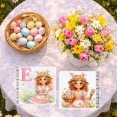 Spring Alphabet Letter E Notebook for Kids Notitieboek