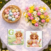 Spring Alphabet Letter G Notebook for Kids Notitieboek