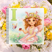 Spring Alphabet Letter I Notebook for Kids Notitieboek