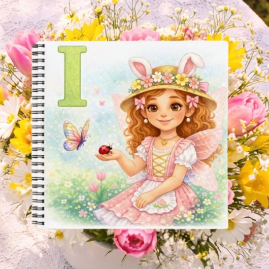 Spring Alphabet Letter I Notebook for Kids Notitieboek