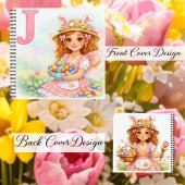 Spring Alphabet Letter J Notebook for Kids Notitieboek