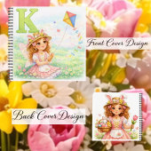 Spring Alphabet Letter K Notebook for Kids Notitieboek