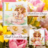 Spring Alphabet Letter L Notebook for Kids Notitieboek