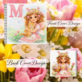 Spring Alphabet Letter M Notebook for Kids Notitieboek