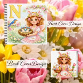 Spring Alphabet Letter N Notebook for Kids Notitieboek