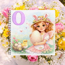 Spring Alphabet Letter O Notebook for Kids Notitieboek