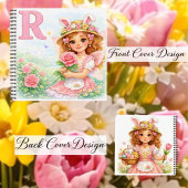 Spring Alphabet Letter R Notebook for Kids Notitieboek