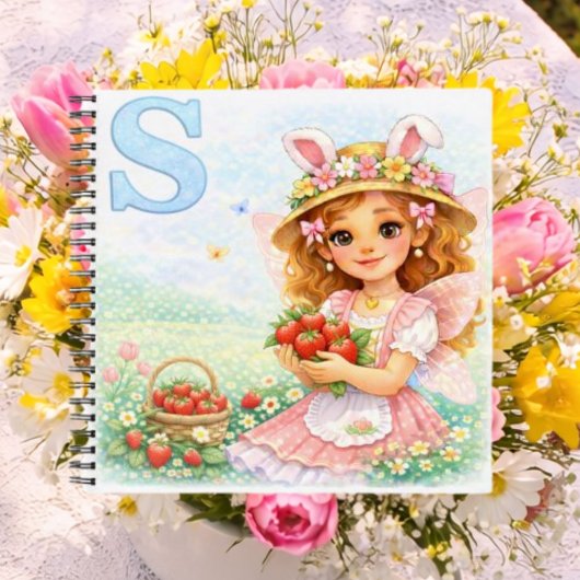 Spring Alphabet Letter S Notebook for Kids Notitieboek