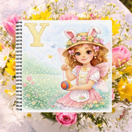 Spring Alphabet Letter Y Fairy Yo Yo Notitieboek