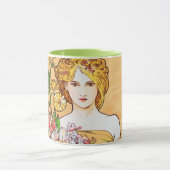 Spring, Alphonse Mucha Mok (Midden)