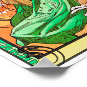 Spring, Alphonse Mucha Poster (Hoek)