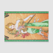 Spring, Alphonse Mucha Tissuepapier (Voorkant)