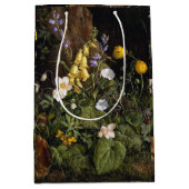 Spring Alpine Wildflower Flowers Gift Bag Medium Cadeauzakje (Voorkant)