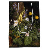 Spring Alpine Wildflower Flowers Gift Bag Medium Cadeauzakje (Achterkant)