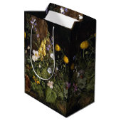 Spring Alpine Wildflower Flowers Gift Bag Medium Cadeauzakje (Achterkant Gekanteld)