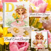 Spring and Easter Alphabet Letter D for Kids Notitieboek