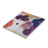 Spring Anemones Ceramic Tegel Tegeltje (Zijkant)