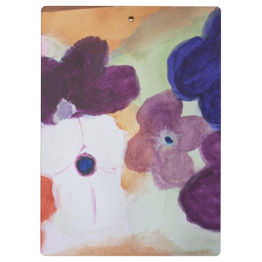 Spring Anemones Klembord (Achterkant)