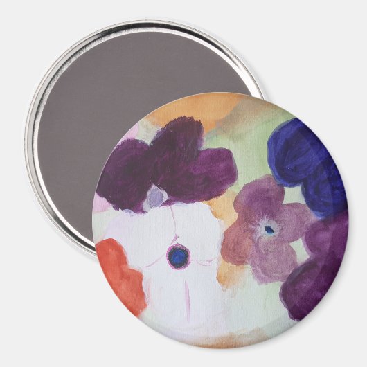 Spring Anemones Magnet (Voorkant / Achterkant)