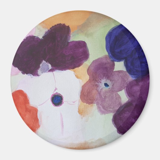 Spring Anemones Magnet (Voorkant)