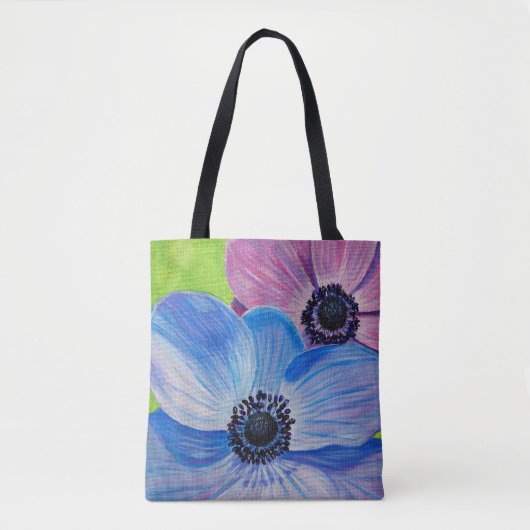 Spring Anemones Tote Bag (Voorkant)