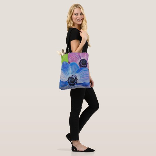 Spring Anemones Tote Bag (Op model)