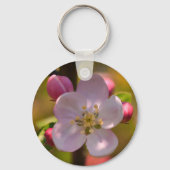 Spring Apple Blossom Sleutelhanger (Achterkant)