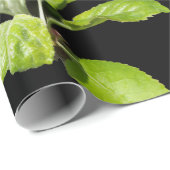 Spring Apple Blossom Wrapping Paper Matte Cadeaupapier (Rol Hoek)