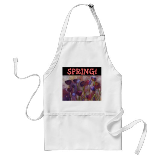 SPRING! - Apron Standaard Schort (Voorkant)