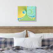 Spring Arrives - Fractal Art Canvas Afdruk (Insitu (Slaapkamer))