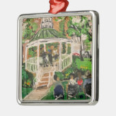 "Spring at Wes Point Park" door Willowcatdesigns Metalen Ornament (Links)