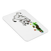 Spring-awake, puppy met vlinder magneet (Rechterzijde)